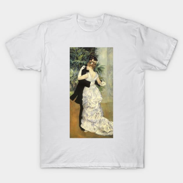 City Dance by Pierre Renoir T-Shirt by MasterpieceCafe